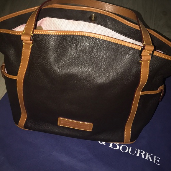 Dooney & Bourke Handbags - Dooney & Bourke Pebbled Leather Kristen Tote
